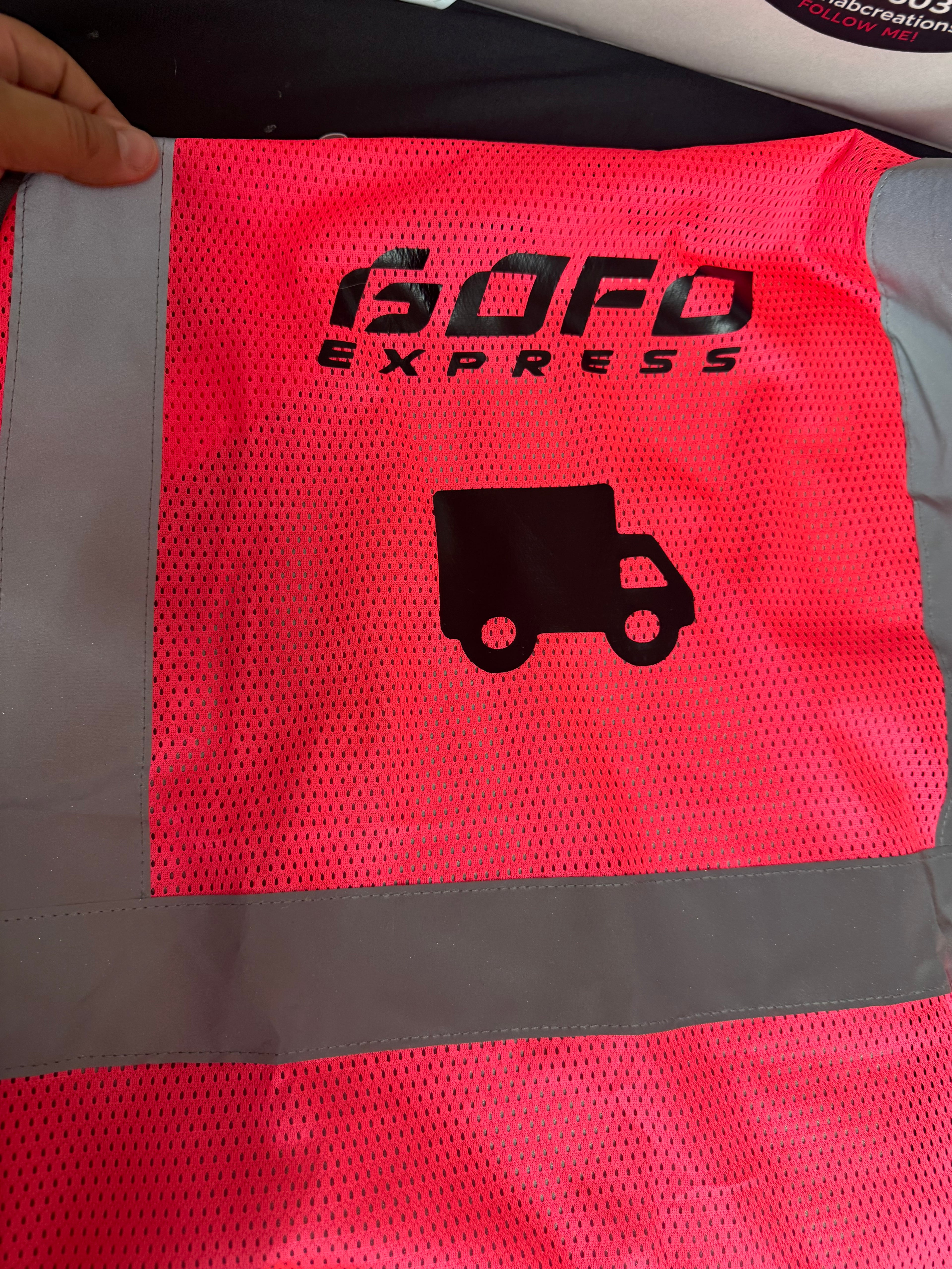 Chalecos personalizados.