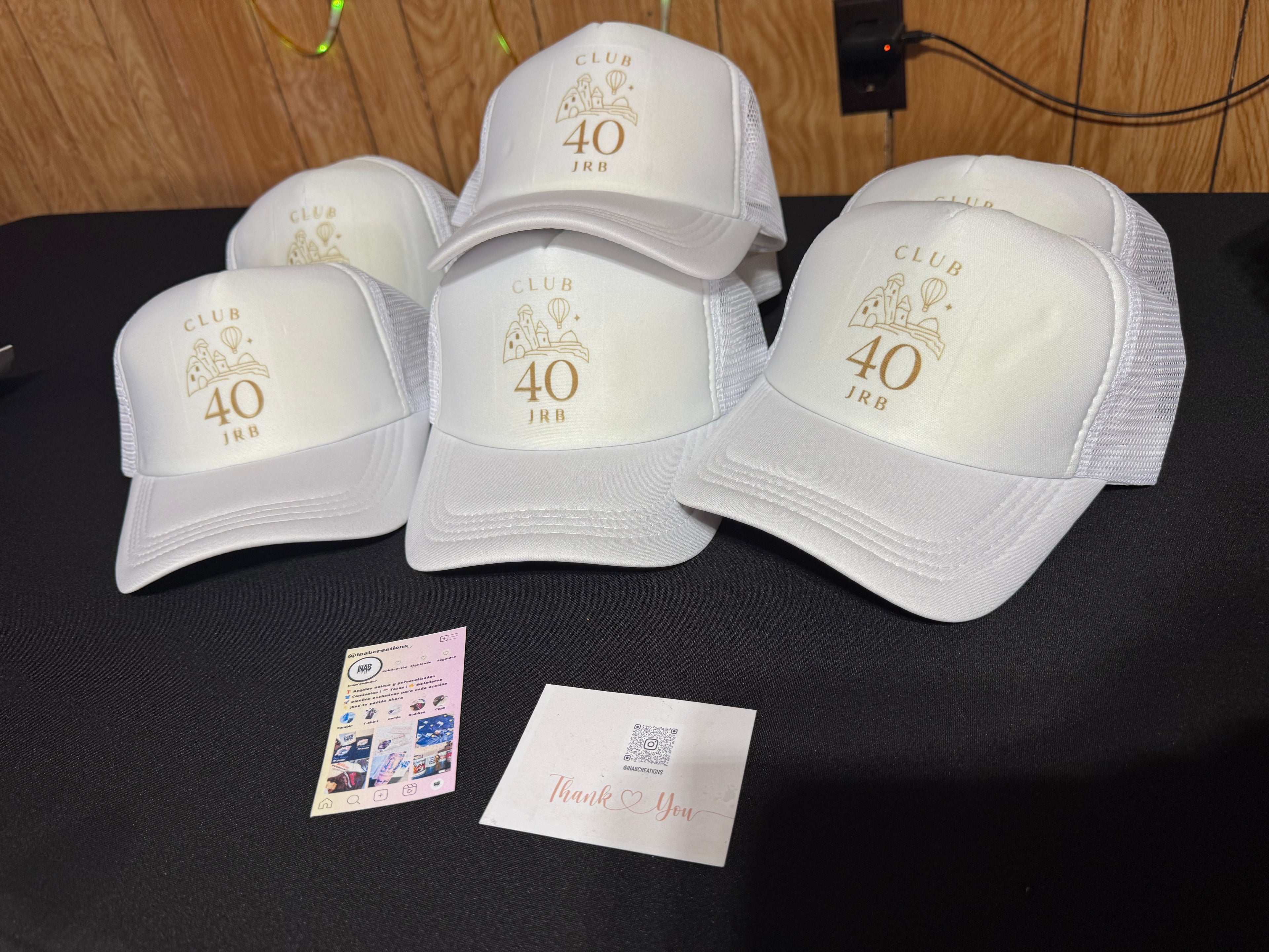 Gorras personalizadas para compañías o eventos especiales