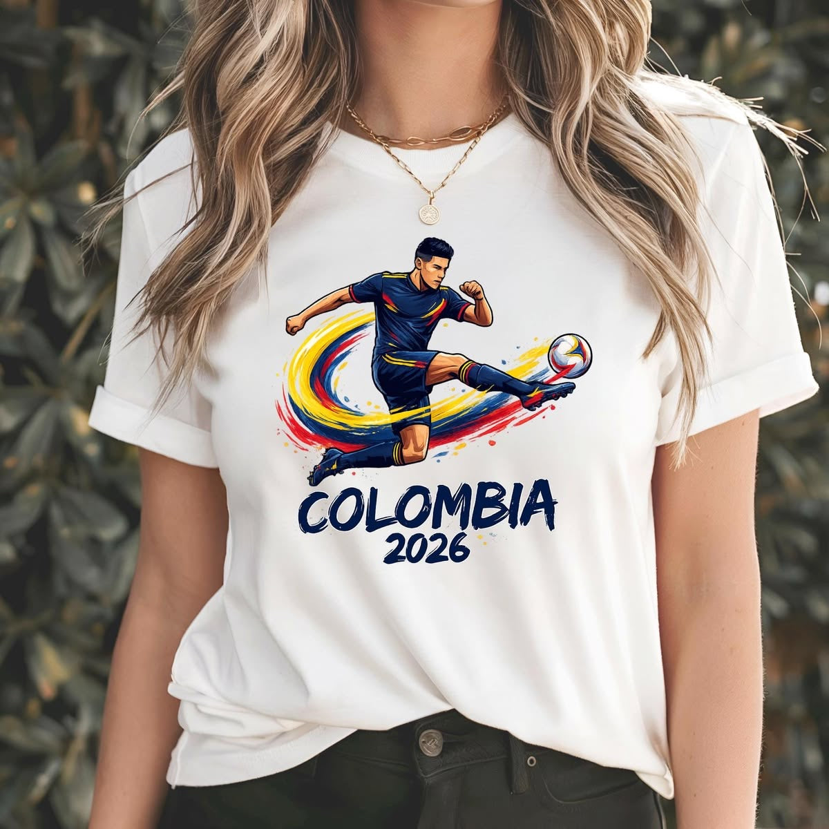 Camisas personalizadas de Colombia mundial 2026