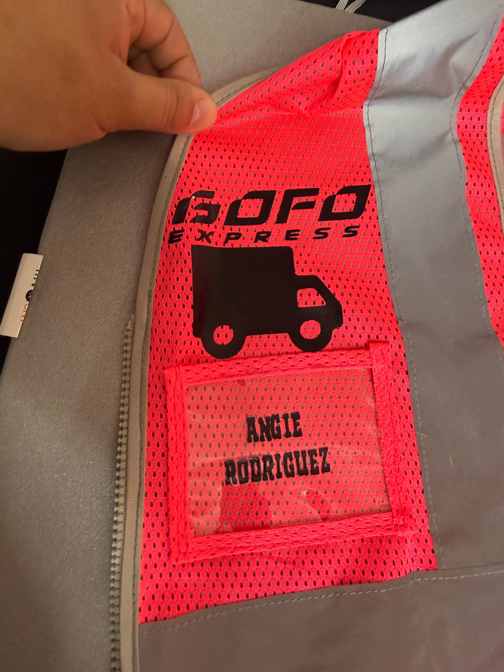 Chalecos personalizados.